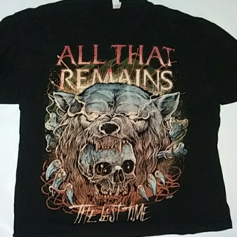XL All That Remains 2011 Tour Tee